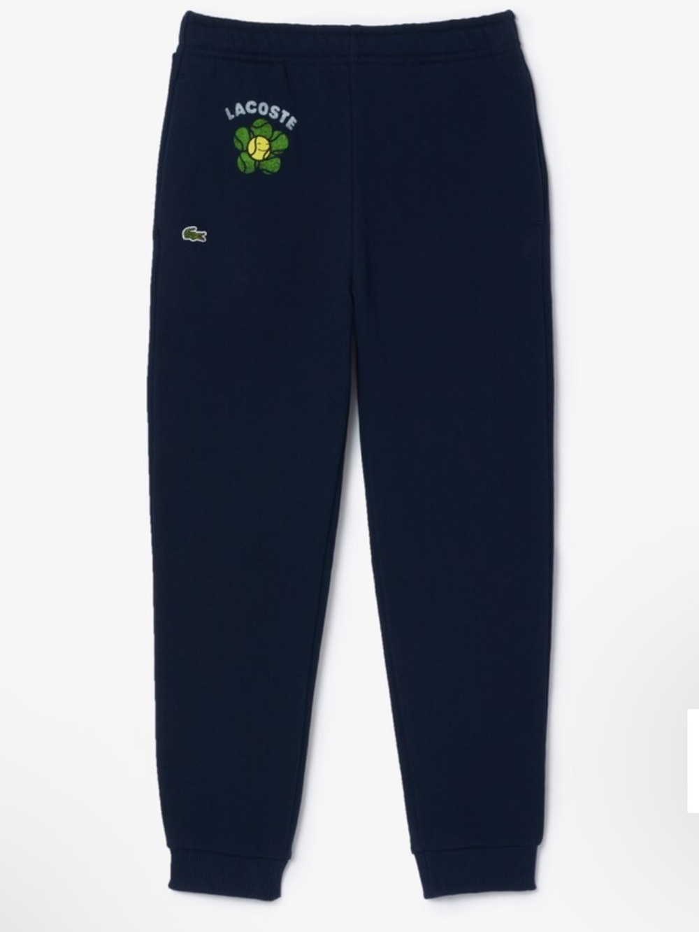 Lacoste Flower Print  Navy Sweatpants Size 12